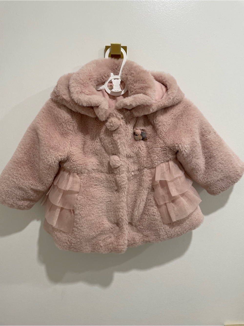 Toddler Girls Hooded Coat